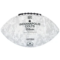 Ballon de football américain autographié par Jonathan Taylor des Indianapolis Colts, hommage au service de Wilson 2024
