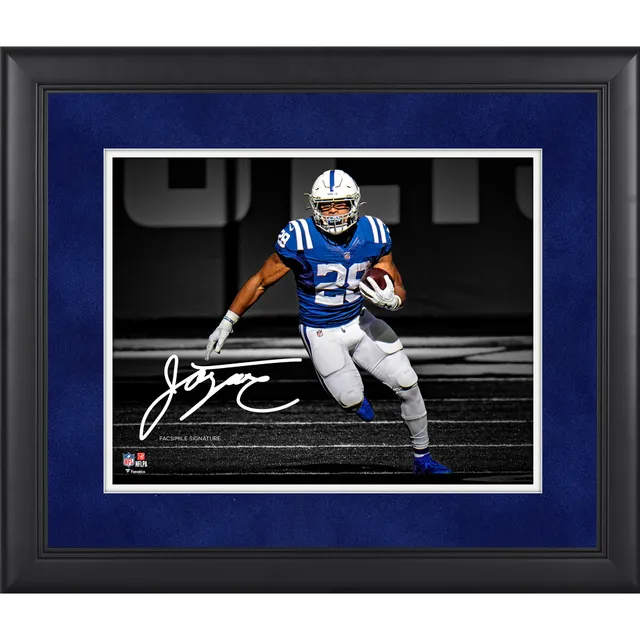 Lids Jonathan Taylor Indianapolis Colts Fanatics Authentic Autographed 8 x  10 White Jersey Running Photograph