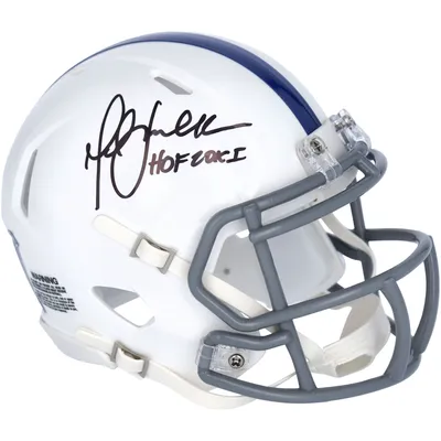 Peyton Manning Indianapolis Colts Autographed Riddell Speed Flex Authentic  Helmet with HOF 21 Inscription