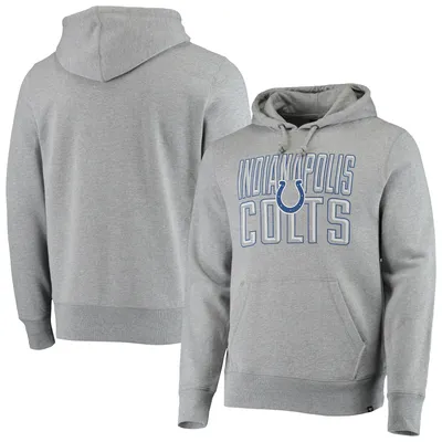 Indianapolis Colts Starter Extreme Pullover Hoodie - Royal/Heather Charcoal