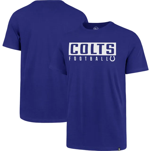 Lids Indianapolis Colts '47 Fast Track Tonal Highlight T-Shirt - Royal