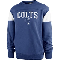 Men's '47 Royal Indianapolis Colts Groundbreaker Onset Pullover Sweatshirt