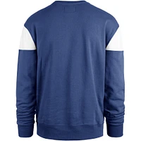 Men's '47 Royal Indianapolis Colts Groundbreaker Onset Pullover Sweatshirt