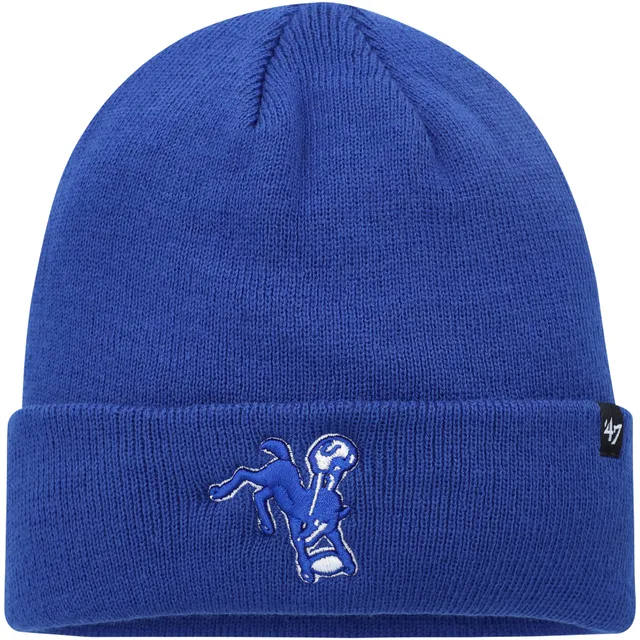 Men's New Era Black Detroit Lions 2022 Sideline Ink Dye Tonal Cuffed Knit  Hat