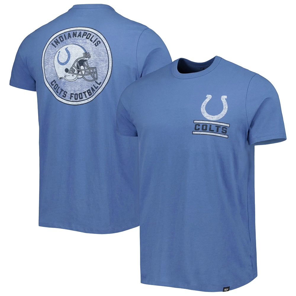 T-shirt pour homme '47 Royal Indianapolis Colts Open Field Franklin