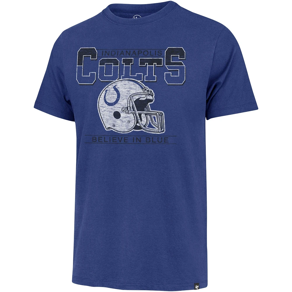 T-shirt Franklin '47 Royal Indianapolis Colts Time Lock pour hommes