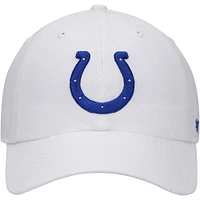 Casquette réglable Clean Up Indianapolis Colts '47 blanche pour homme