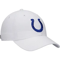 Casquette réglable Clean Up Indianapolis Colts '47 blanche pour homme