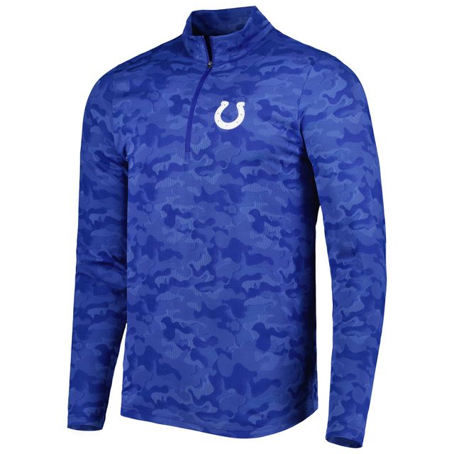 Indianapolis Colts Antigua Motion Polo - White/Royal