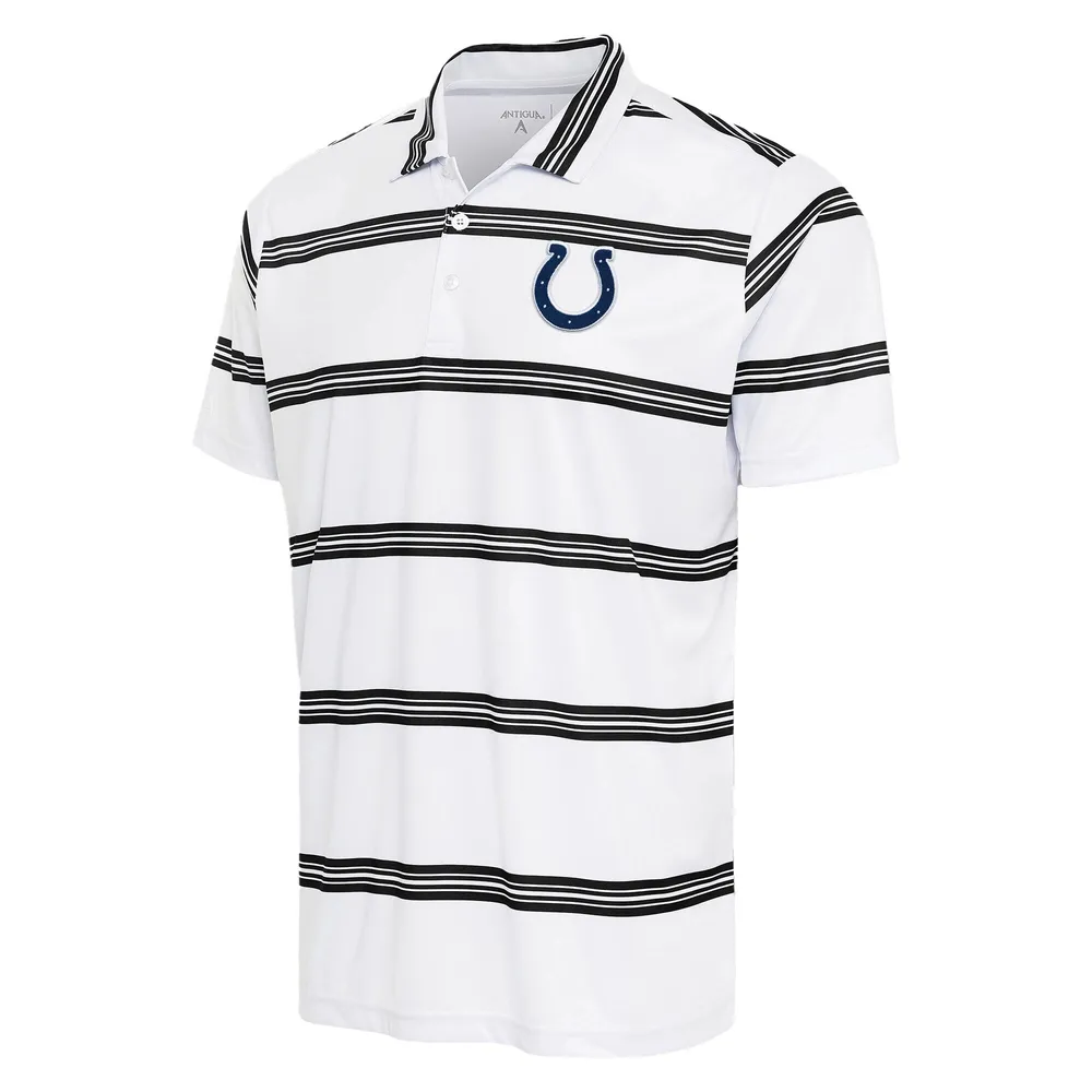 Women's Antigua Black/White Indianapolis Colts Play Long Sleeve T-Shirt Size: Medium