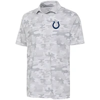 Men's Antigua White Indianapolis Colts Collide Polo