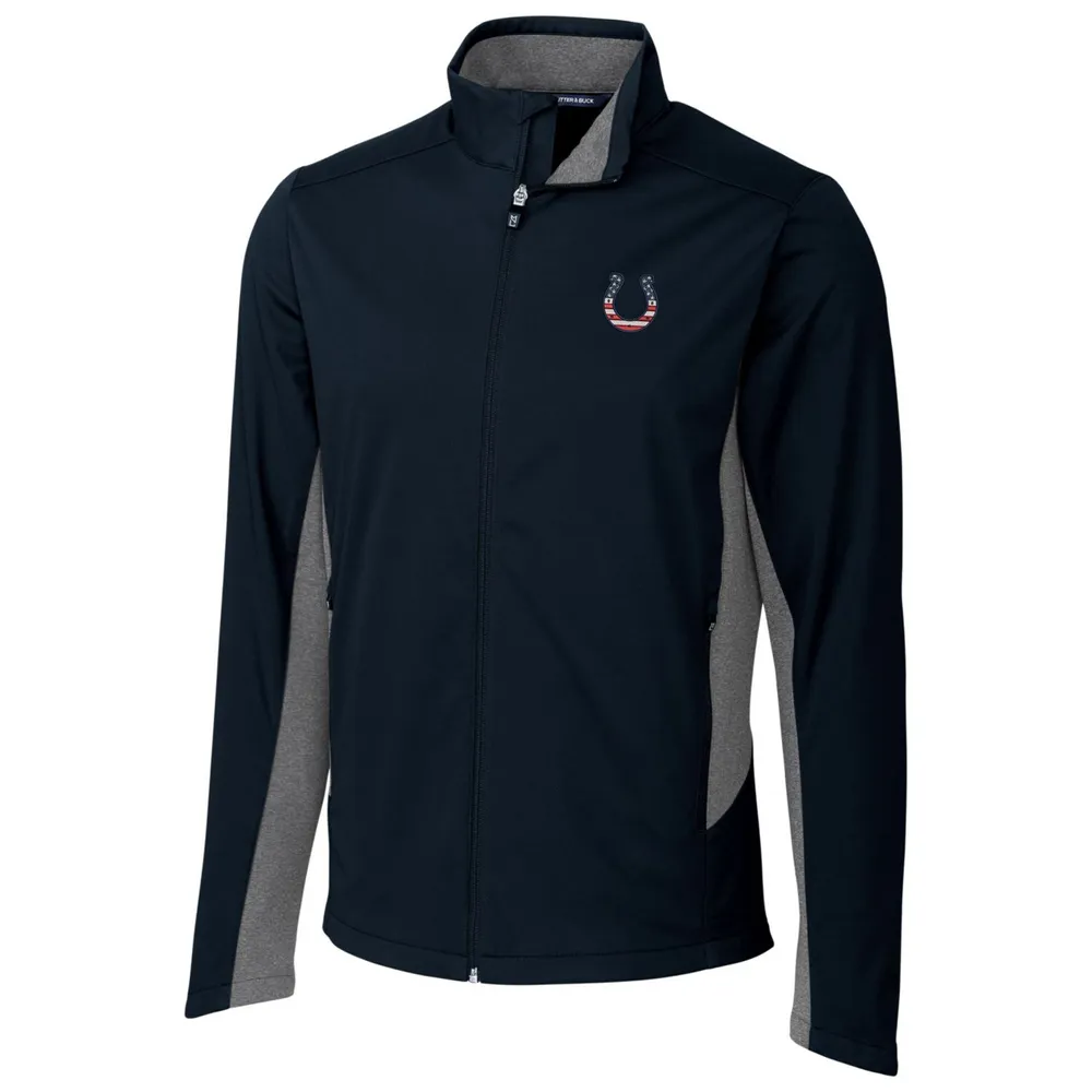 Lids Chicago Bears Cutter & Buck Throwback Logo Navigate Softshell Big Tall  Full-Zip Jacket - Navy