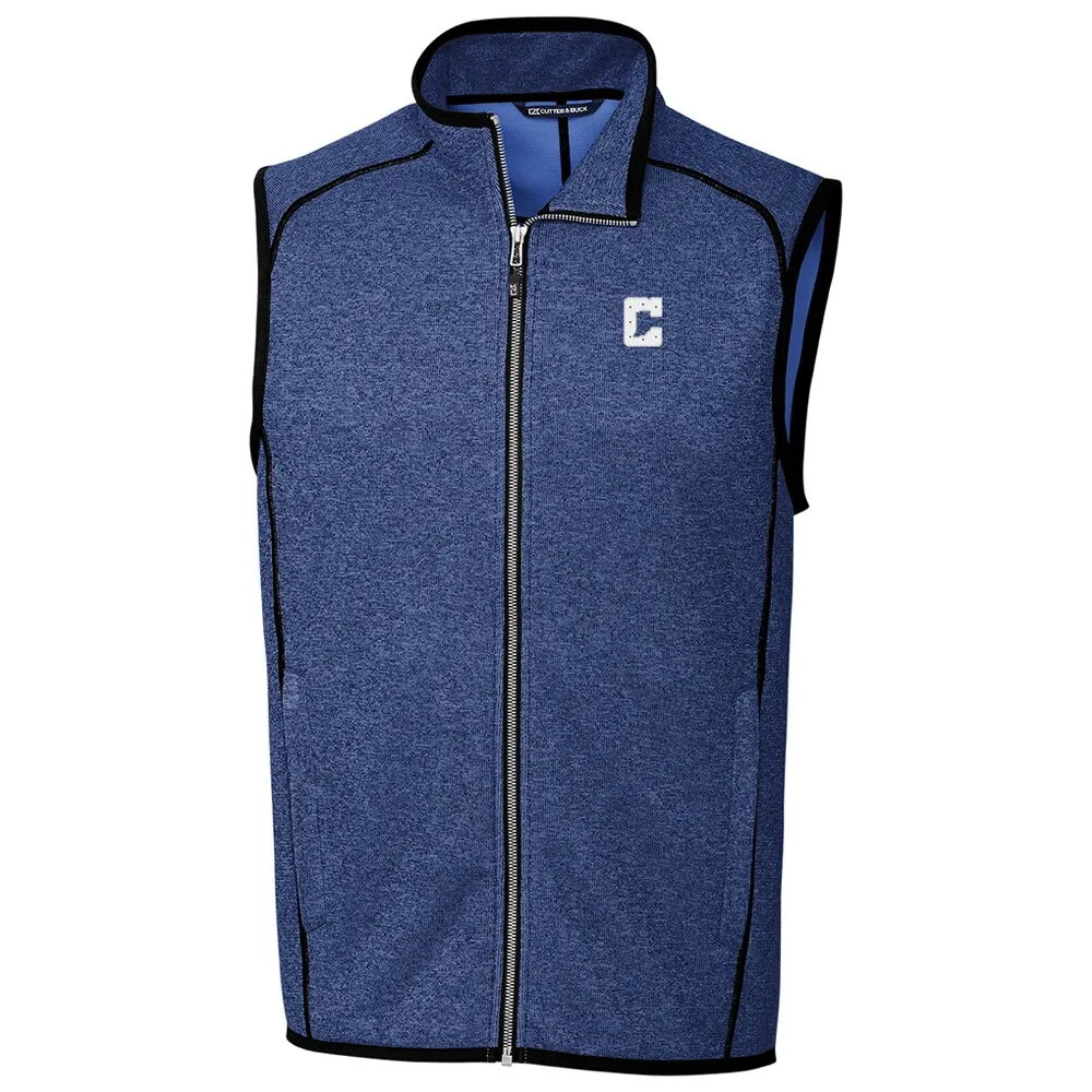 Cutter & Buck Mainsail Sweater-Knit Mens Full Zip Vest - Cutter & Buck