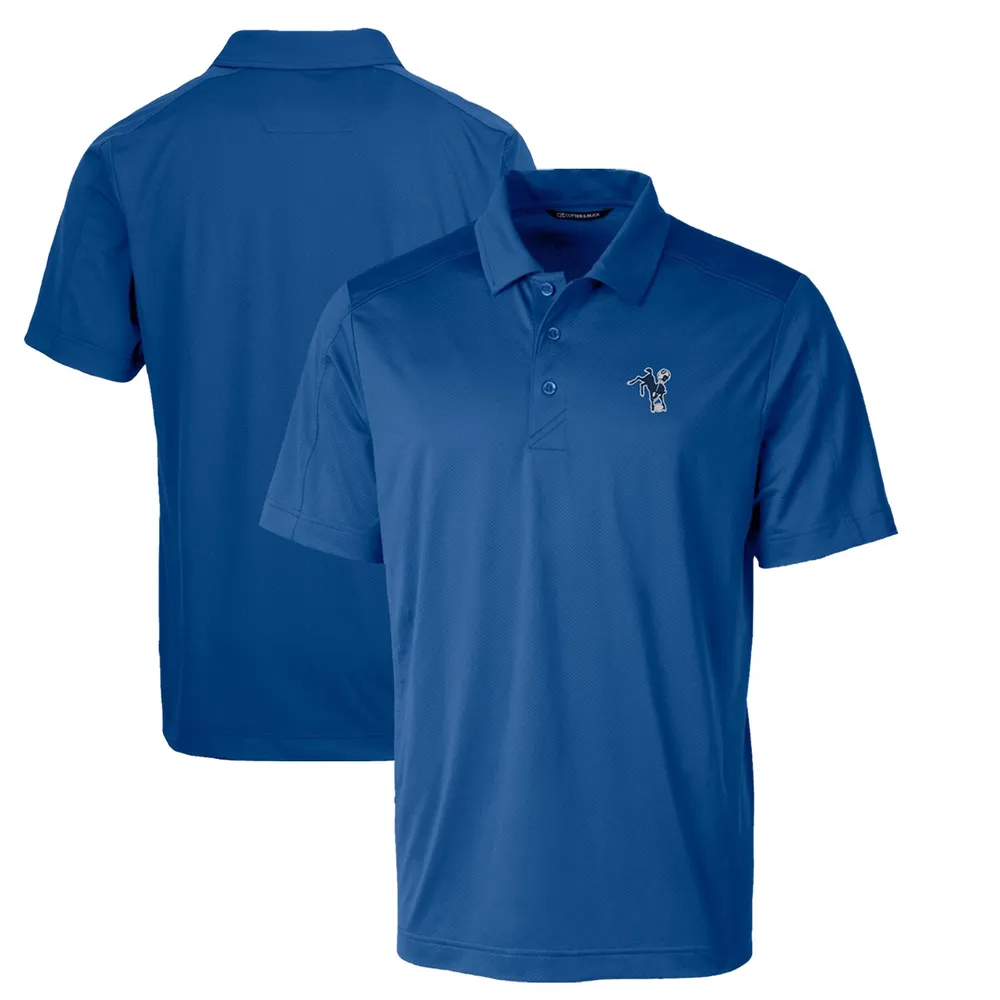 Lids Indianapolis Colts Cutter & Buck Throwback Logo Big Tall Prospect  Textured Stretch Polo