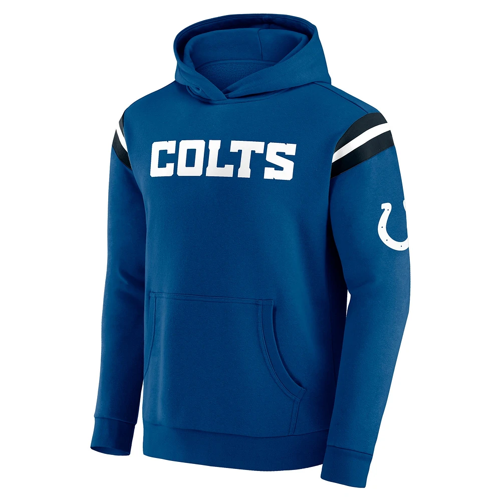 Sweat à capuche délavé pour homme de la collection Darius Rucker par Fanatics Royal Indianapolis Colts Football