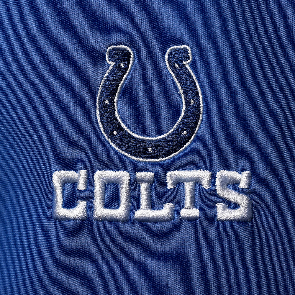 Veste à glissière intégrale Dunbrooke Royal/Gris Indianapolis Colts Alpha pour hommes