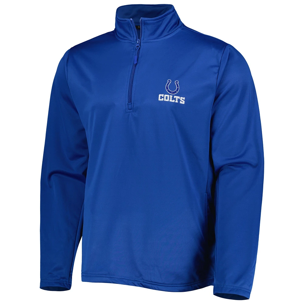 Haut à quart de zip Dunbrooke Royal Indianapolis Colts Tech pour homme