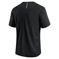 T-shirt noir fanatiques pour hommes Indianapolis Colts Defender Blackout