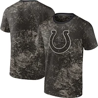 T-shirt noir Fanatics Shadow des Colts d'Indianapolis pour hommes