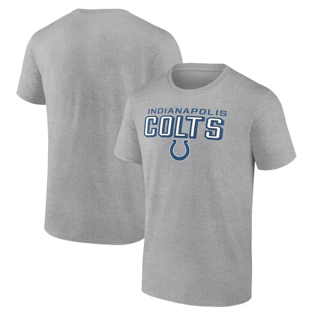 Men's Fanatics Branded Royal/Heathered Gray Indianapolis Colts T-Shirt  Combo Set