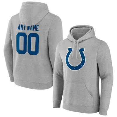 Lids Indianapolis Colts Fanatics Branded Team Authentic Personalized Name &  Number Pullover Hoodie - Royal