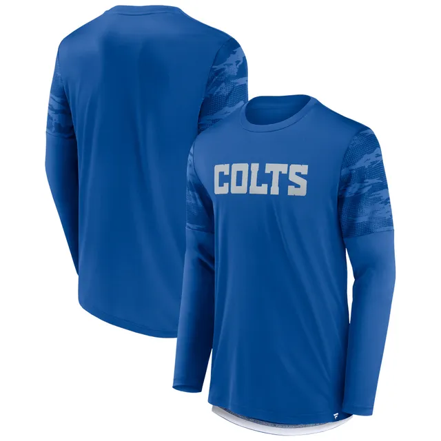 Indianapolis Colts Fanatics Branded Women's Plus Size Primary Logo Long  Sleeve T-Shirt - Royal