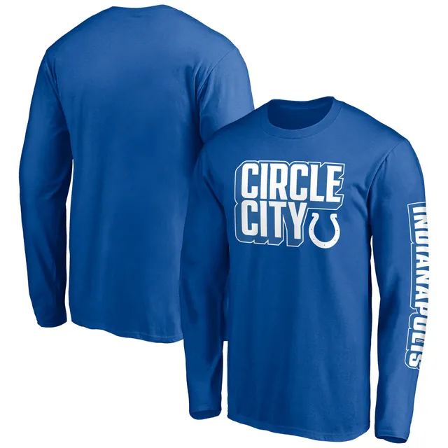 Lids Indianapolis Colts Fanatics Branded Hometown Collection Facemask Long  Sleeve T-Shirt - Royal | Brazos Mall
