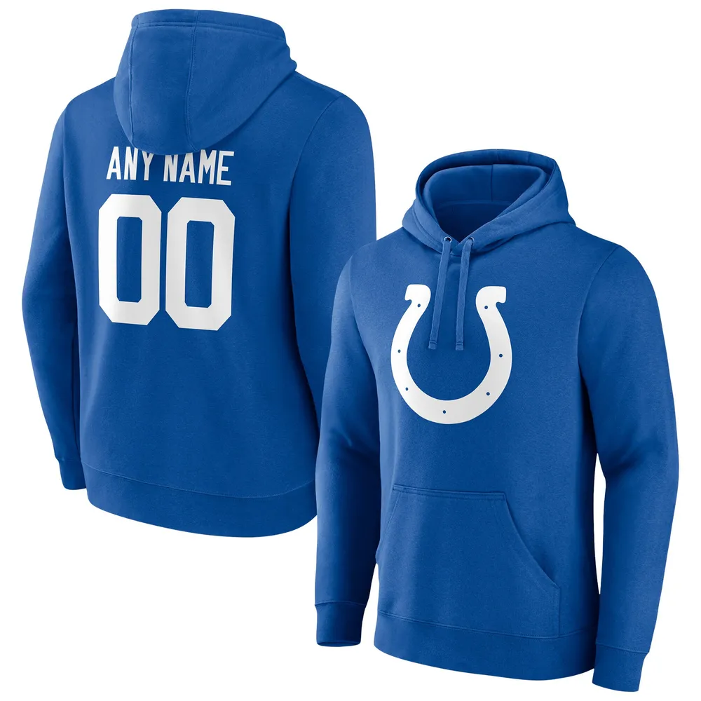 Lids Indianapolis Colts Fanatics Branded Logo Team Lockup Fitted Pullover  Hoodie - Royal