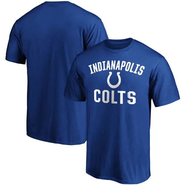 Indianapolis Colts Nike Dri-Fit Tee Shirt NFL Football Blue Dry Medium M  Mens