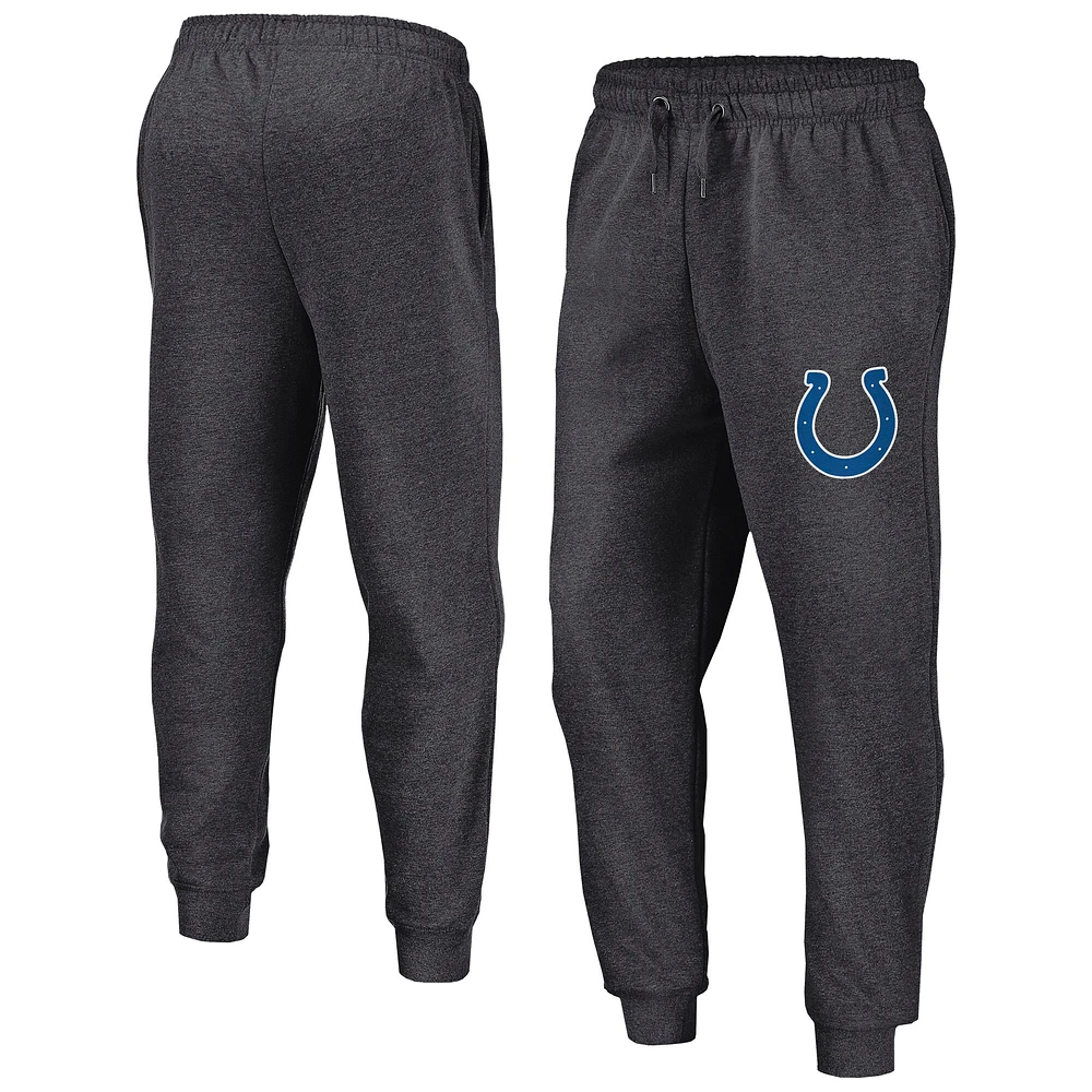 Pantalon de jogging en polaire Boost Indianapolis Colts Heather Anthracite Fanatics pour homme