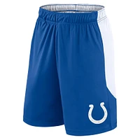 Short Fanatics Royal/Blanc Indianapolis Colts Go Hard pour hommes