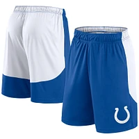 Men's Fanatics Royal/White Indianapolis Colts Go Hard Shorts