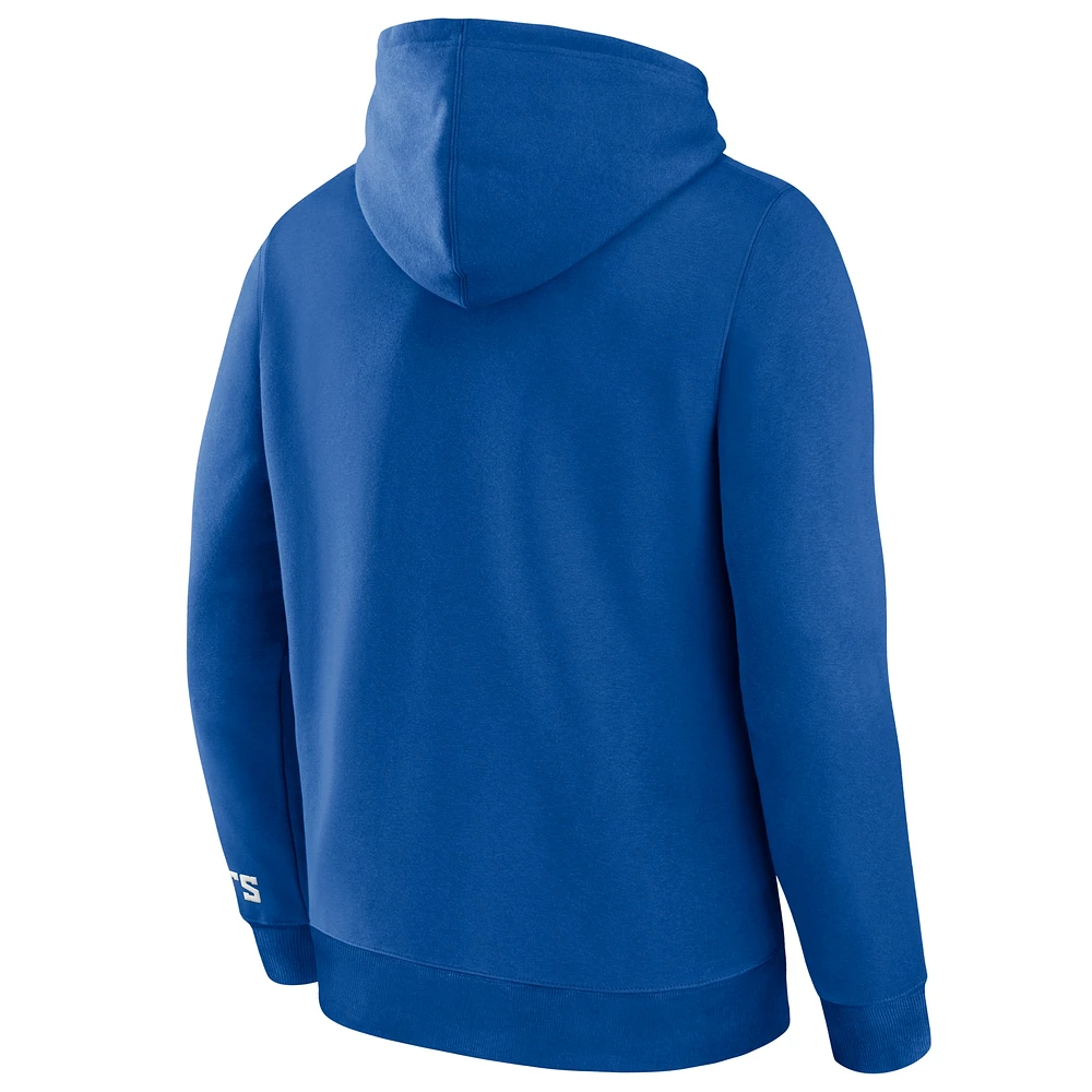 Men's Fanatics  Royal Indianapolis Colts Legacy Fleece Pullover Hoodie