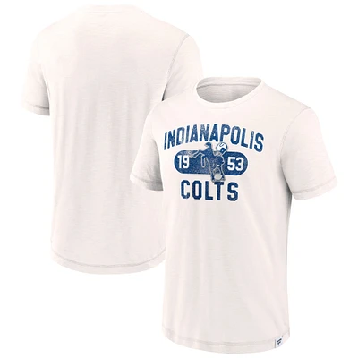 T-shirt blanc Fanatics Act Fast des Colts d'Indianapolis pour hommes