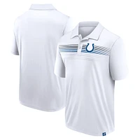 Polo blanc Interlock Victory For Us des Colts d'Indianapolis Fanatics pour hommes