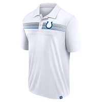 Men's Fanatics White Indianapolis Colts Victory For Us Interlock Polo