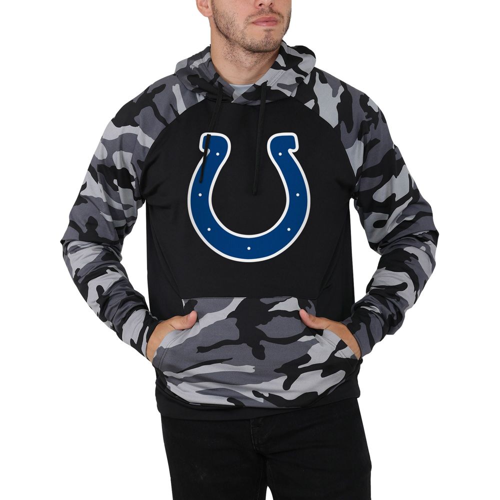 Lids Indianapolis Colts FOCO Camo Long Sleeve T-Shirt - Black