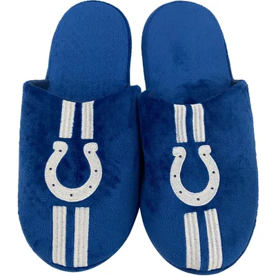 Indianapolis Colts FOCO Striped Team Slippers