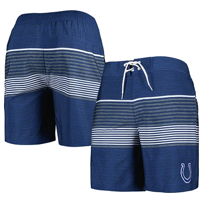 G-III Sports by Carl Banks Royal Indianapolis Colts Coastline Volley Short de bain pour homme