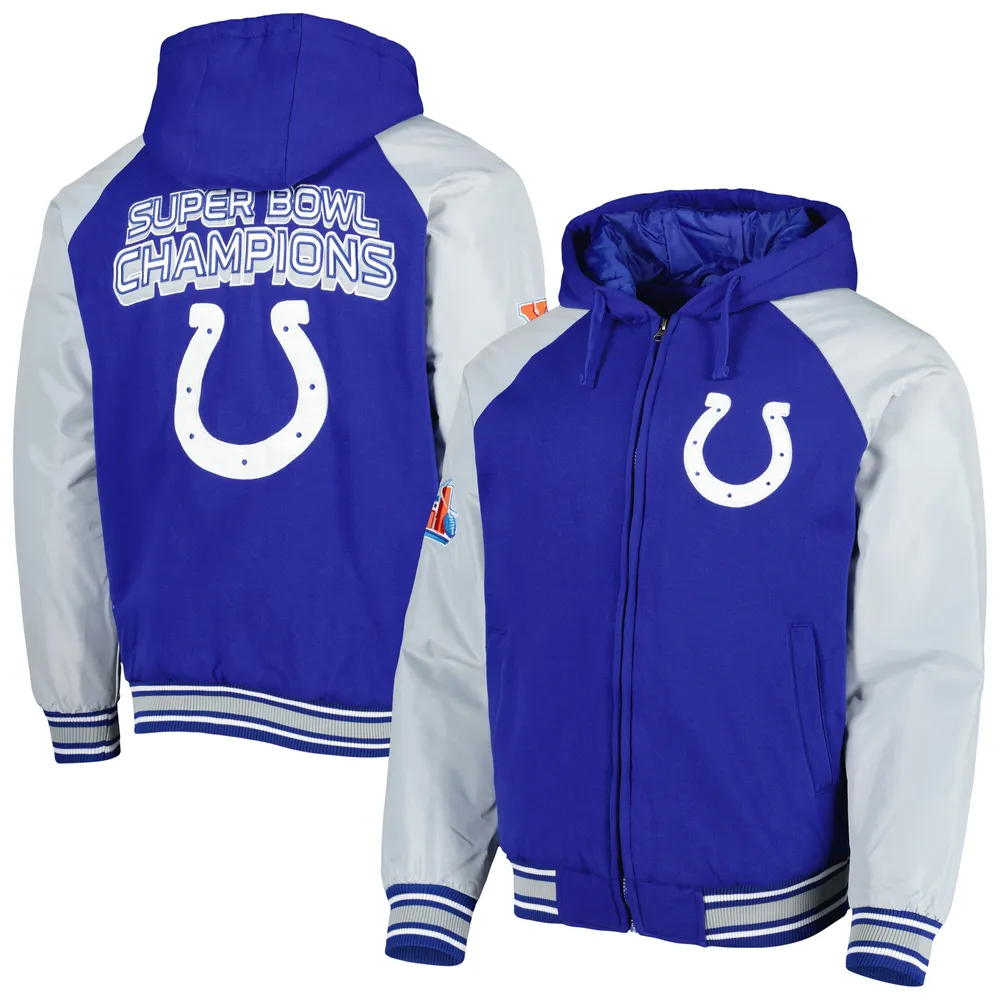 Nfl Indianapolis Colts Girls' Fleece Hooded Sweatshirt : Target