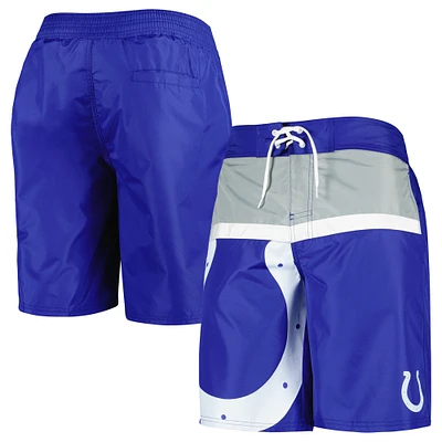 G-III Sports by Carl Banks Royal Indianapolis Colts Sea Wind Maillot de bain pour homme