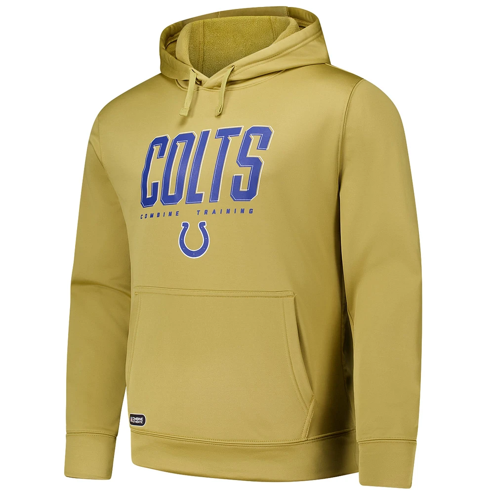 Sweat à capuche pour homme avec logo Indianapolis Colts Gold Top Ranked