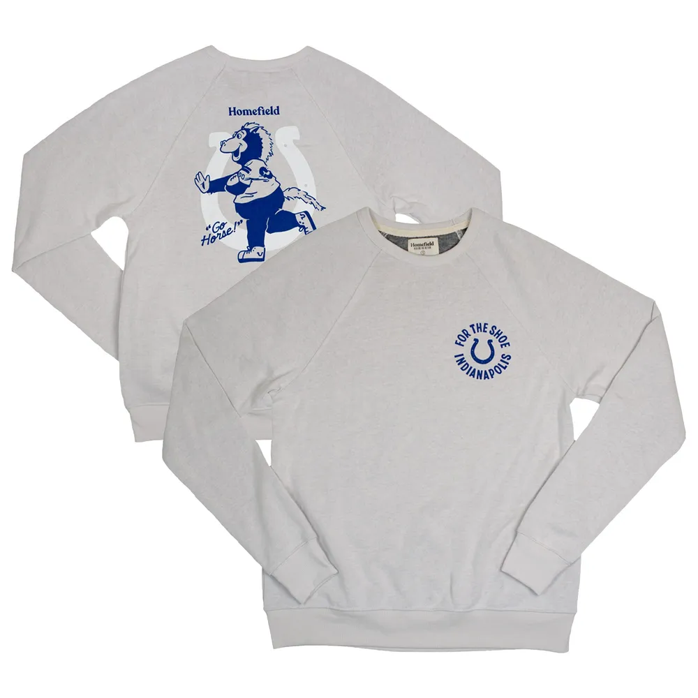 Lids Indianapolis Colts Homefield Tri-Blend Crewneck Pullover Sweatshirt -  Heather Gray