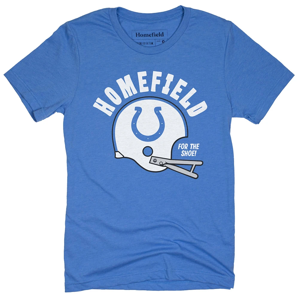 Men's Homefield Royal Indianapolis Colts Helmet T-shirt