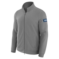 Men's J. Palmer Graphite Indianapolis Colts QB1 Full-Zip Sweatshirt