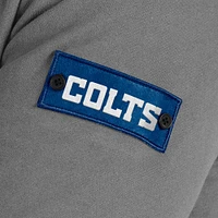 Men's J. Palmer Graphite Indianapolis Colts QB1 Full-Zip Sweatshirt