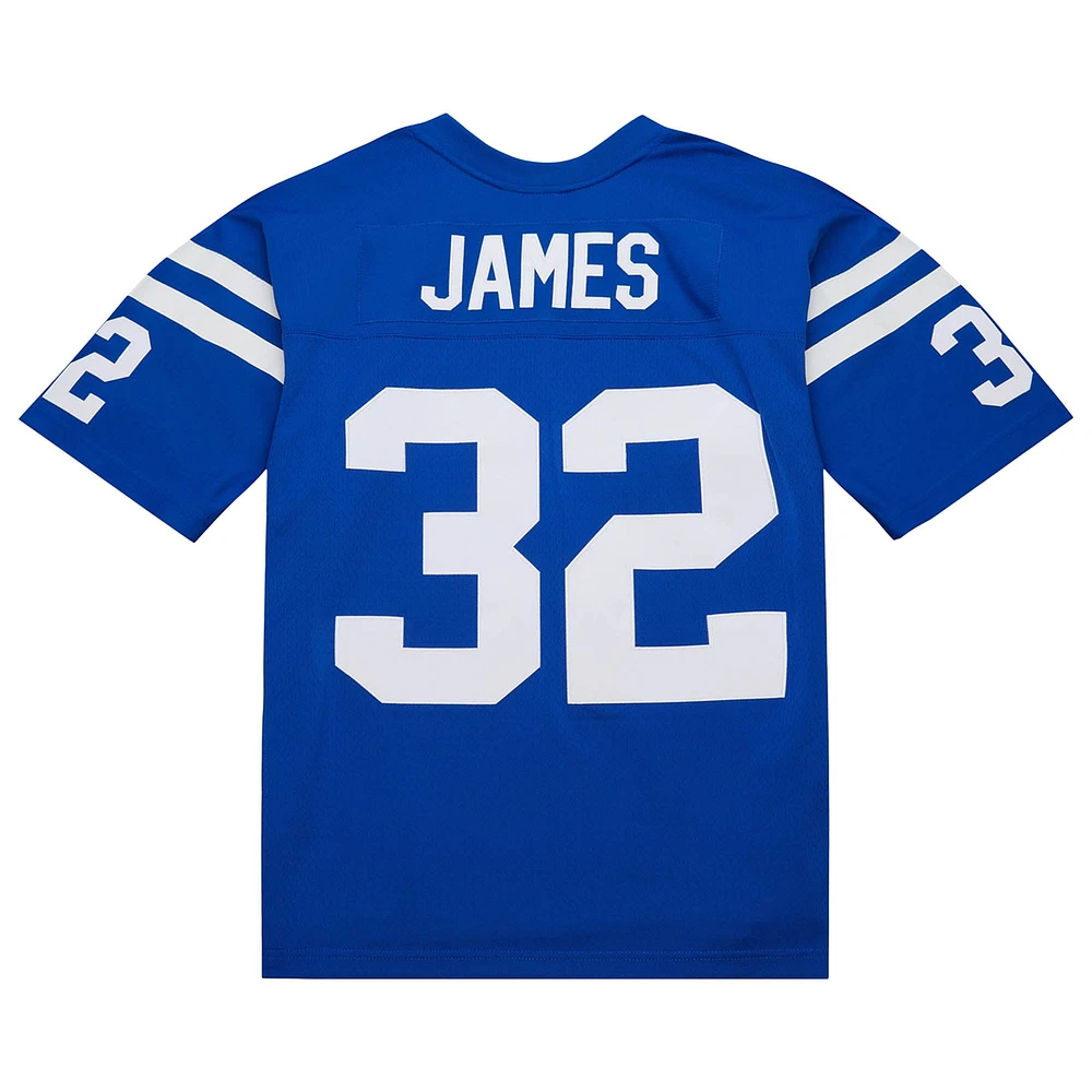 Maillot réplique Mitchell & Ness Edgerrin James Royal Indianapolis Colts 1999 Legacy pour homme