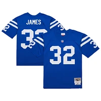 Maillot réplique Mitchell & Ness Edgerrin James Royal Indianapolis Colts 1999 Legacy pour homme