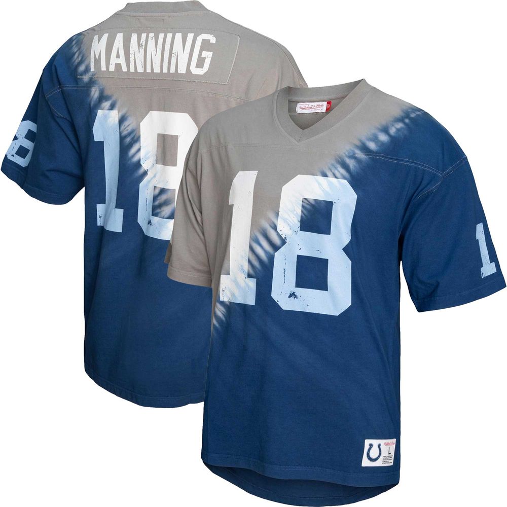 Youth Mitchell & Ness Peyton Manning Royal Indianapolis Colts