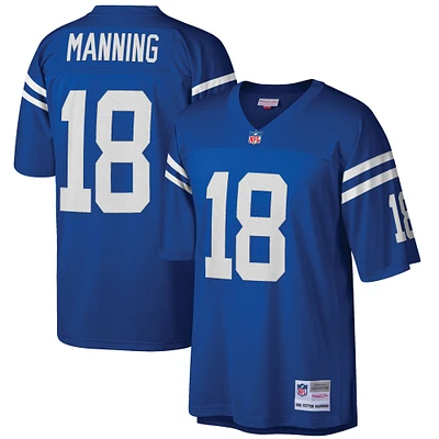Men's Mitchell & Ness Peyton Manning Royal Indianapolis Colts Retired Player Vintage - Replica Jersey